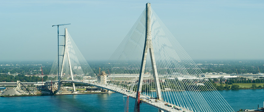  International cable-stayed bridge nears completion   logo 