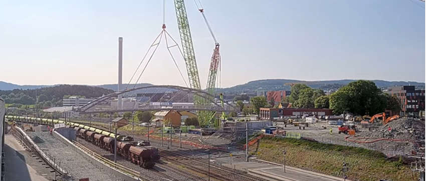 Pioneering recycled aluminium bridge installed in Norway    logo 
