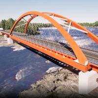Mass-timber bridge for Canadian community logo 