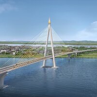 Contract signed for Korea–Cambodia friendship bridge logo 