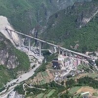 Chinese engineers join high-speed rail bridge logo 