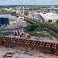 UK engineers ready to move 1,631t steel bridge logo 
