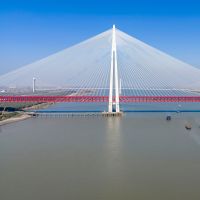 China claims world’s longest steel truss cable-stayed bridge logo 