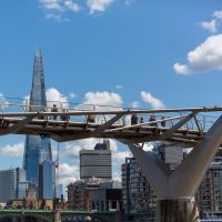 Call for memories about working on London’s Millennium Bridge logo 
