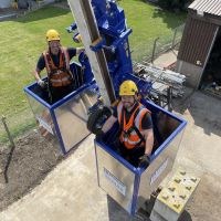 Canada: bespoke access system for bridge with 170m tower logo 