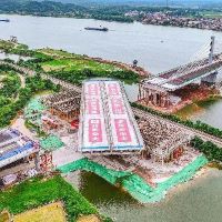 China: Rotating a 26,000t structure into place logo 